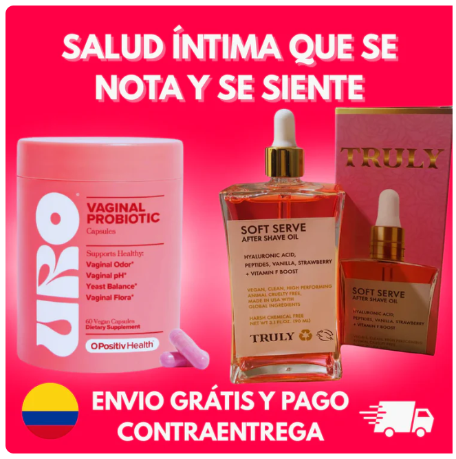 Nuevo Combo Cuidado íntimo Truly Glazed Donut + URO probiotic: Regala Salud a tu zona V La Yupi!