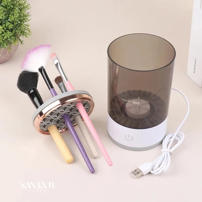 Compre 1 LAVADORA DE CEPILLOS y gana BOLSA DE MAQUILAJE + 1 RIZADOR Fantástico La Yupi!
