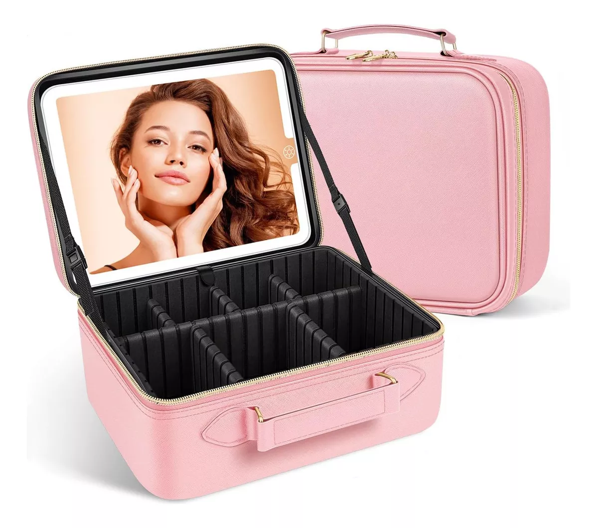 Compre 1 LAVADORA DE CEPILLOS y gana BOLSA DE MAQUILAJE + 1 RIZADOR Fantástico La Yupi!
