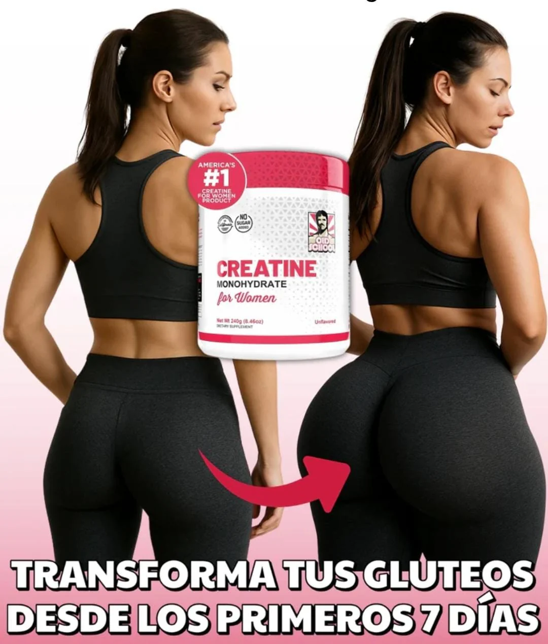 Creatina MonoHydrate For women Tienda Colombia