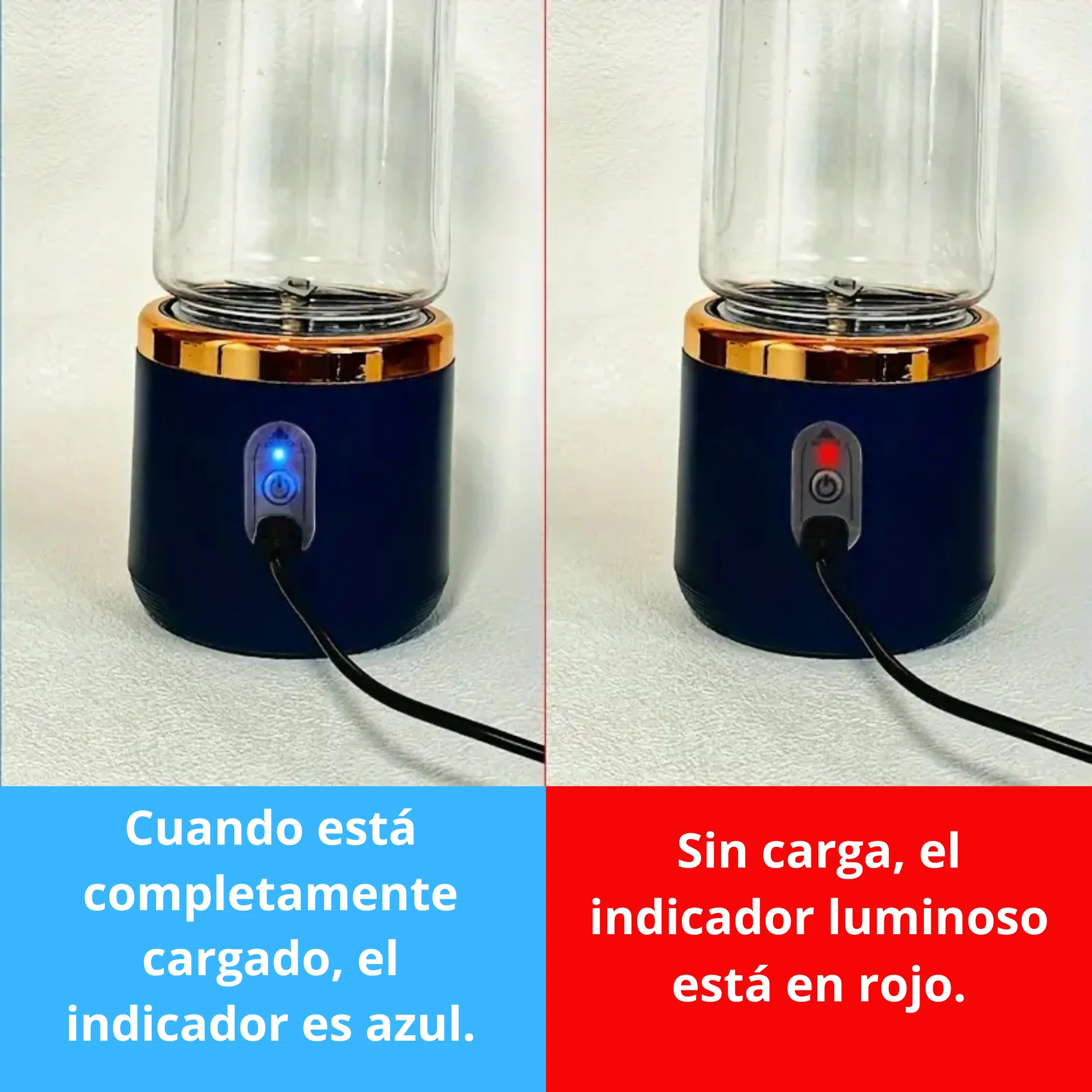 LICUADORA PORTATIL 500 ml ¡TU BATIDO AL MOMENTO! Tienda Colombia