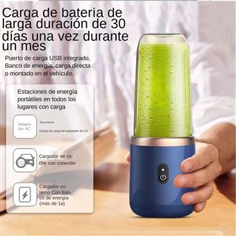 LICUADORA PORTATIL 500 ml ¡TU BATIDO AL MOMENTO! Tienda Colombia
