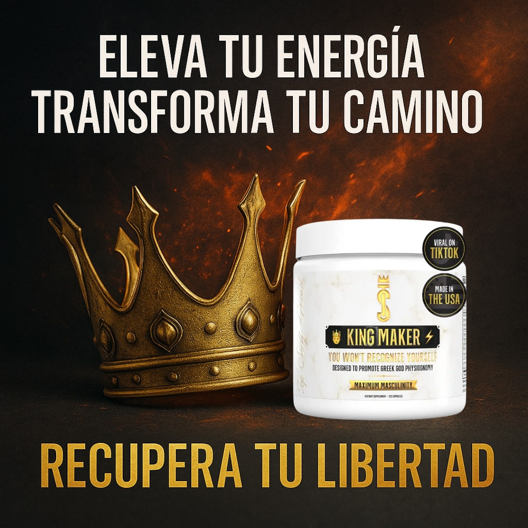 KING MAKER™ - Despierta tu virilidad, tu energía y tu confianza - POTENCIADOR DE TESTOSTERONA Tienda Colombia