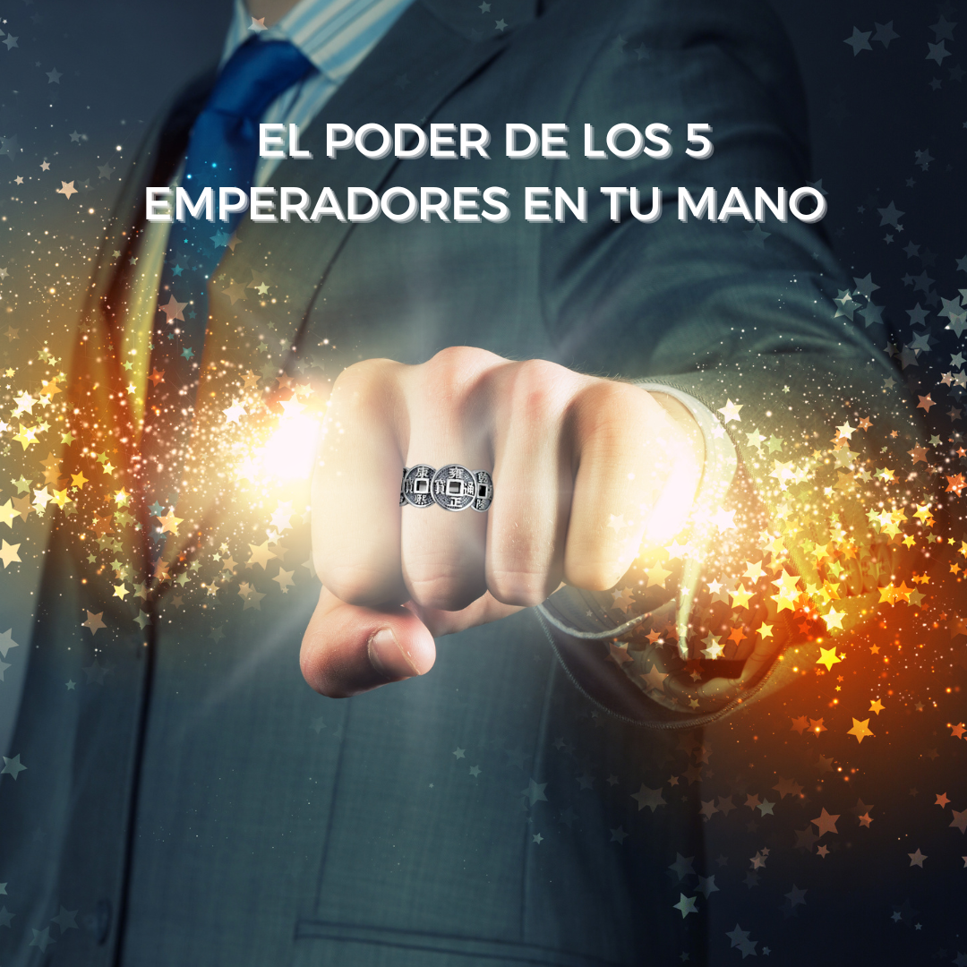 ANILLO DE LA FORTUNA DE LOS 5 EMPERADORES. MARKETAC