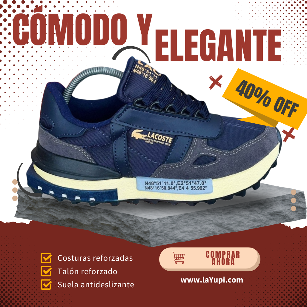 ¡Tenis Lacoste! Nueva colección🐊Tendencia! La Yupi!