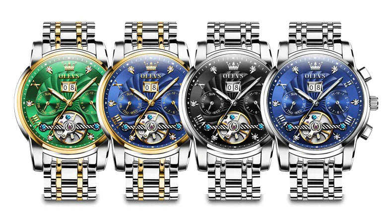 Reloj Mecánico De Lujo Para Hombre LUMINESCENCE® Dankat