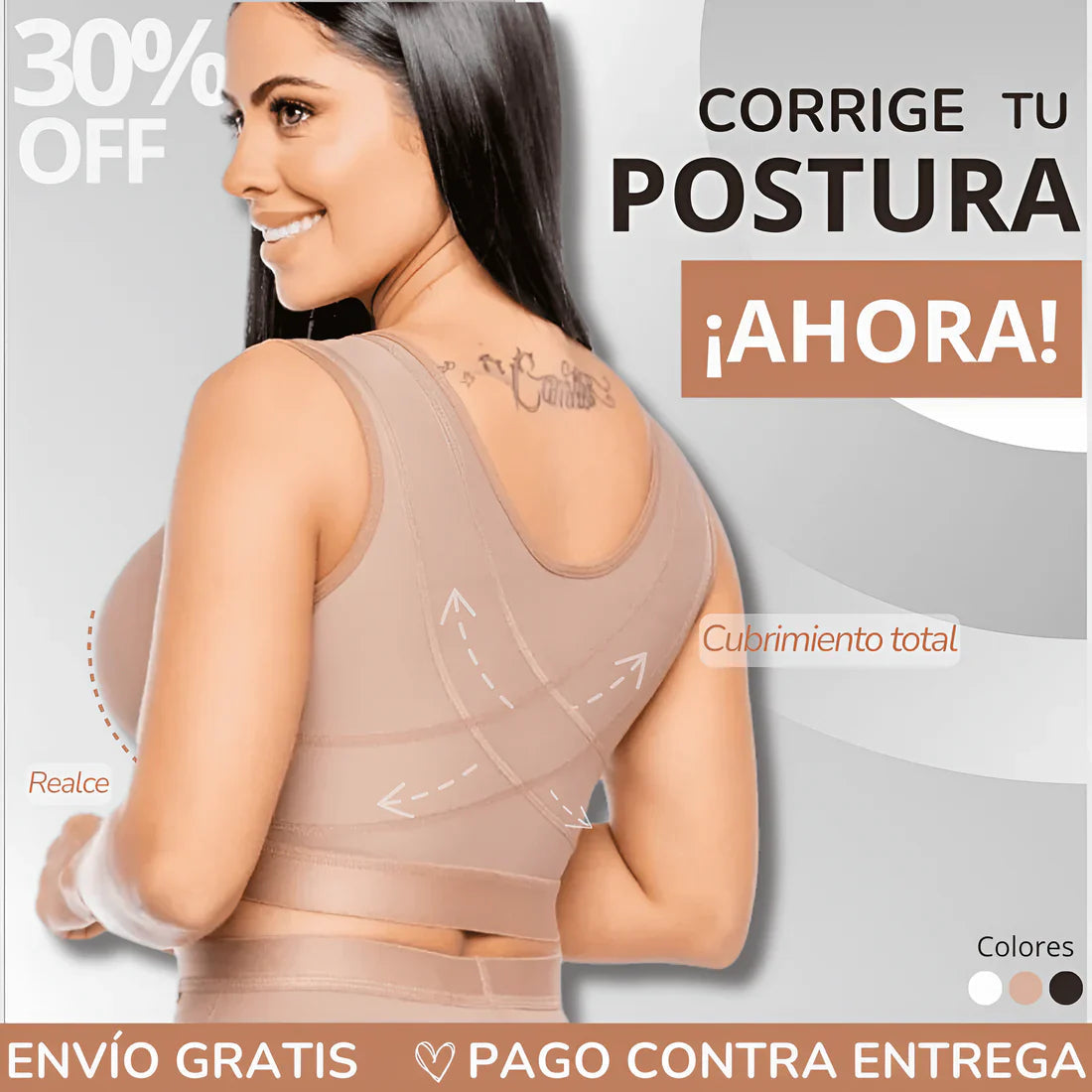 TOP + CORRECTOR DE POSTURA + ENVÍO GRATIS Noah Tienda