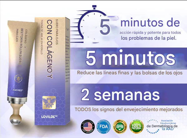 PROMO 2X1🔥✨Crema de colágeno con rodillo de veneno de abeja / Collagen + antienvejecimiento + antiarrugas + antienvejecimiento🔥✨ Dankat