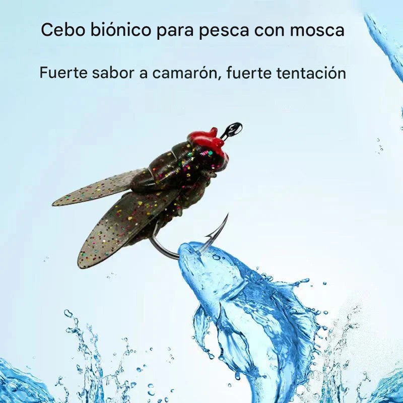 Cebo Para Pesca con Mosca (Pack x20) Dankat