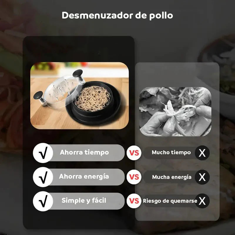 Desmechador Desmenuzador de Pollo Joomo Shop